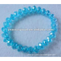 Light blue Crystal Bracelet with crystal beads jewelry clothes(R-1340